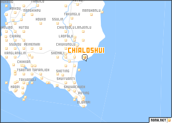 map of Chia-lo-shui