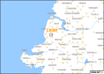 map of Chiam