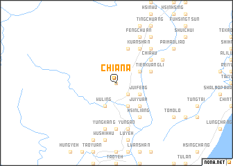 map of Chia-na