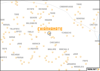 map of Chianhamate