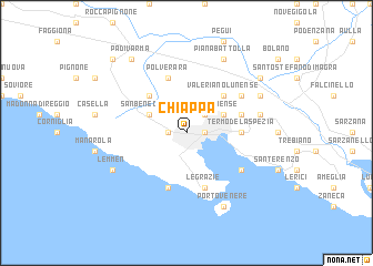 map of Chiappa