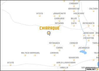 map of Chiaraque