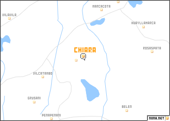 map of Chiara