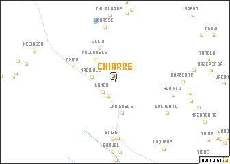 map of Chiarre