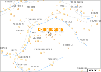 map of Chibang-dong