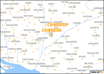 map of Chibaqiao
