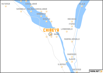 map of Chibeya
