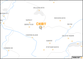 map of Chibiy