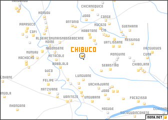 map of Chibuco