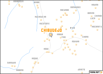 map of Chibudejo