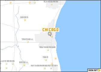 map of Chicago