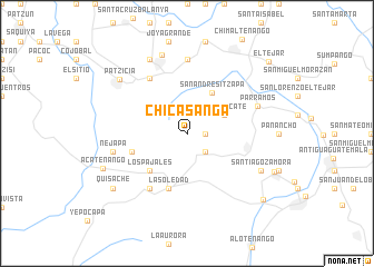 map of Chicasanga