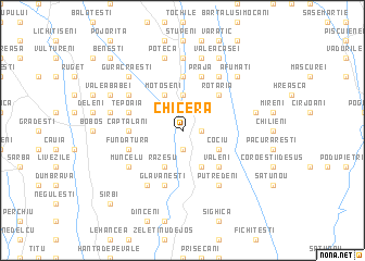 map of Chicera