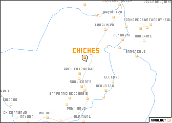 map of Chiches