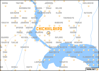 map of Chichiklakpo