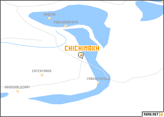 map of Chichimakh