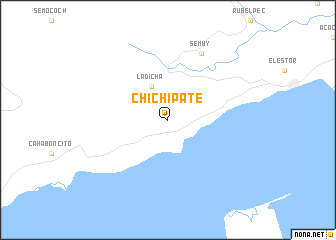 map of Chichipate