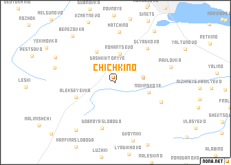 map of Chichkino