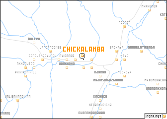 map of Chickalamba