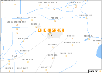 map of Chickasawba