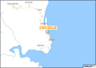 map of Chiconjo