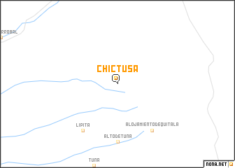 map of Chictusa