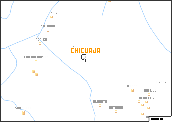 map of Chicuaja