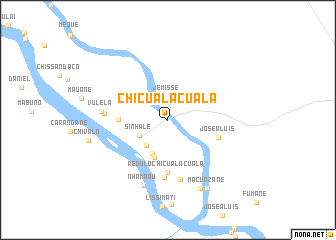 map of Chicualacuala
