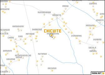 map of Chicuite