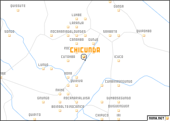 map of Chicunda
