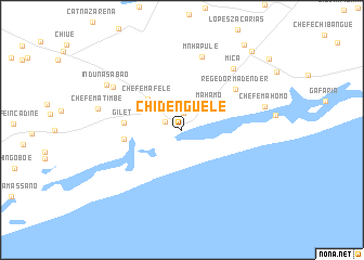 map of Chidenguele