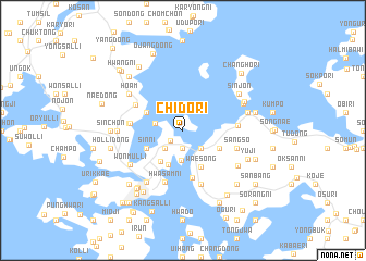 map of Chido-ri