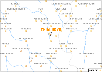 map of Chidumayo