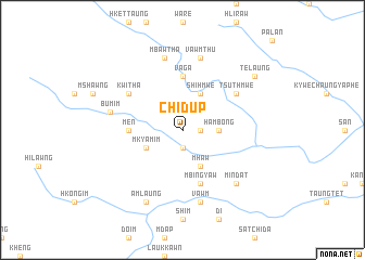 map of Chidup