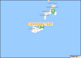 map of Chieh-shou-ts\