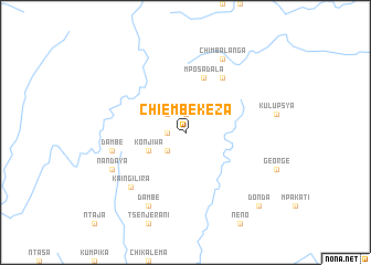 map of Chiembekeza