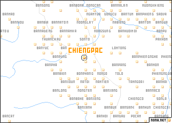 map of Chiềng Pấc