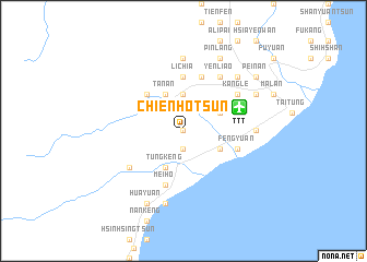 map of Chien-ho-ts\