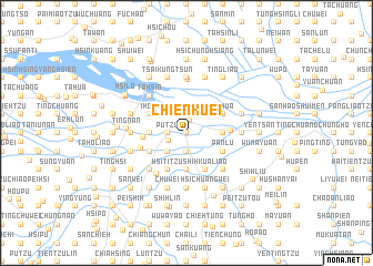 map of Chien-kuei
