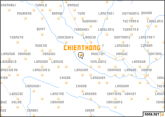 map of Chien Thông