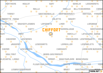 map of Chiffort