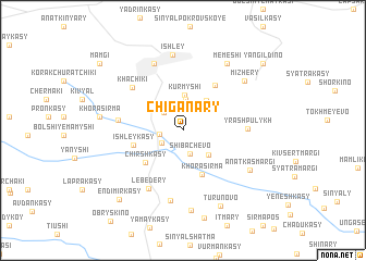 map of Chiganary