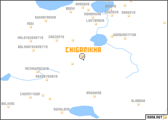 map of Chigarikha