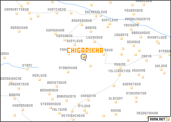 map of Chigarikha