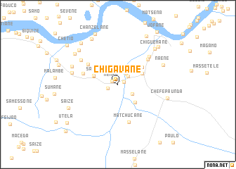 map of Chigavane