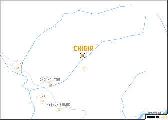 map of Chigir