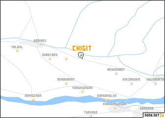 map of Chigit