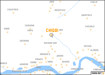 map of Chigói