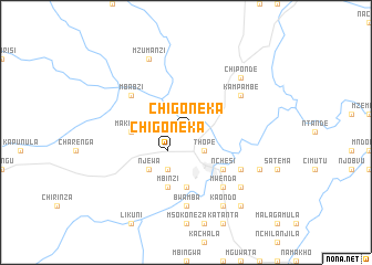 map of Chigoneka