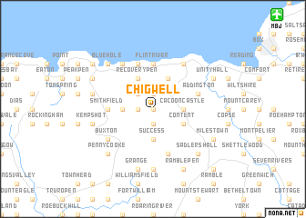 map of Chigwell